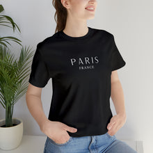 Load image into Gallery viewer, Paris, France - Unisex T-Shirt, Souvenir Tee Gift For French Lovers
