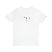 Load image into Gallery viewer, Paris, France - Unisex T-Shirt, Souvenir Tee Gift For French Lovers
