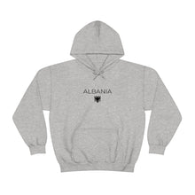 Load image into Gallery viewer, Albania Pride Hoodie - Cozy Double-Headed Eagle Sweatshirt, Patriotic Albanian Flag Colors, Unisex, Comfort Fit