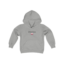 Load image into Gallery viewer, Poland Youth Unisex Hoodie | Multiple Colors Available