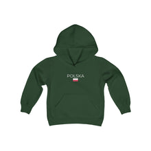 Load image into Gallery viewer, Poland Youth Unisex Hoodie | Multiple Colors Available