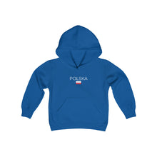 Load image into Gallery viewer, Poland Youth Unisex Hoodie | Multiple Colors Available