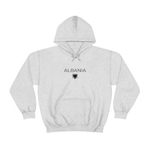 Load image into Gallery viewer, Albania Pride Hoodie - Cozy Double-Headed Eagle Sweatshirt, Patriotic Albanian Flag Colors, Unisex, Comfort Fit