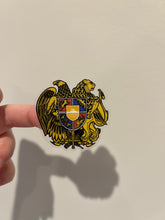 Load image into Gallery viewer, Armenia Coat of Arms Sticker - Waterproof Vinyl Decal, National Emblem, Patriotic Armenian Symbol, Durable, Weatherproof, 2-inch