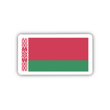 Load image into Gallery viewer, Belarus Flag, Clear Sticker, ~2” length
