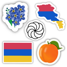 Load image into Gallery viewer, Armenia Sticker Pack (5)