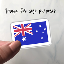 Load image into Gallery viewer, PRE-ORDER Australia Flag, Clear Sticker