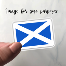 Load image into Gallery viewer, Scotland Flag, Clear Sticker