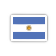 Load image into Gallery viewer, PRE-ORDER: Argentina Flag, Clear Sticker, ~2” length
