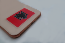 Load image into Gallery viewer, Albania Country Flag Sticker | Waterproof Vinyl Decal for Cars, Laptops & Bottles | Albania Pride Gift
