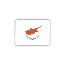 Load image into Gallery viewer, PRE-ORDER CYPRUS Flag, Clear Sticker