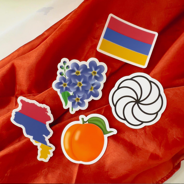 Armenian Heritage Sticker Pack: Unleashing the Power of Culture, Colors, and Creativity!