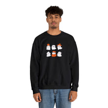 Load image into Gallery viewer, Halloween Ghosts Sweatshirt - Cozy and Cute Characters
