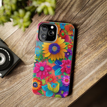 Load image into Gallery viewer, Mexican Floral Phone Case - Vibrant and Colorful Design for iPhone
