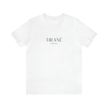 Load image into Gallery viewer, Tiranë Albania T-Shirt | Minimalist Design for Albanian Pride
