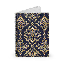 Load image into Gallery viewer, Vibrant Afghan Patterns: Unique Spiral Ruled Notebook Celebrating Afghan Culture
