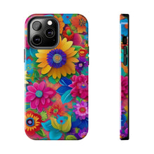 Load image into Gallery viewer, Mexican Floral Phone Case - Vibrant and Colorful Design for iPhone
