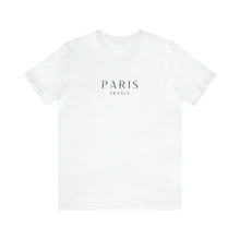 Load image into Gallery viewer, Paris, France - Unisex T-Shirt, Souvenir Tee Gift For French Lovers
