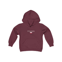 Load image into Gallery viewer, Poland Youth Unisex Hoodie | Multiple Colors Available
