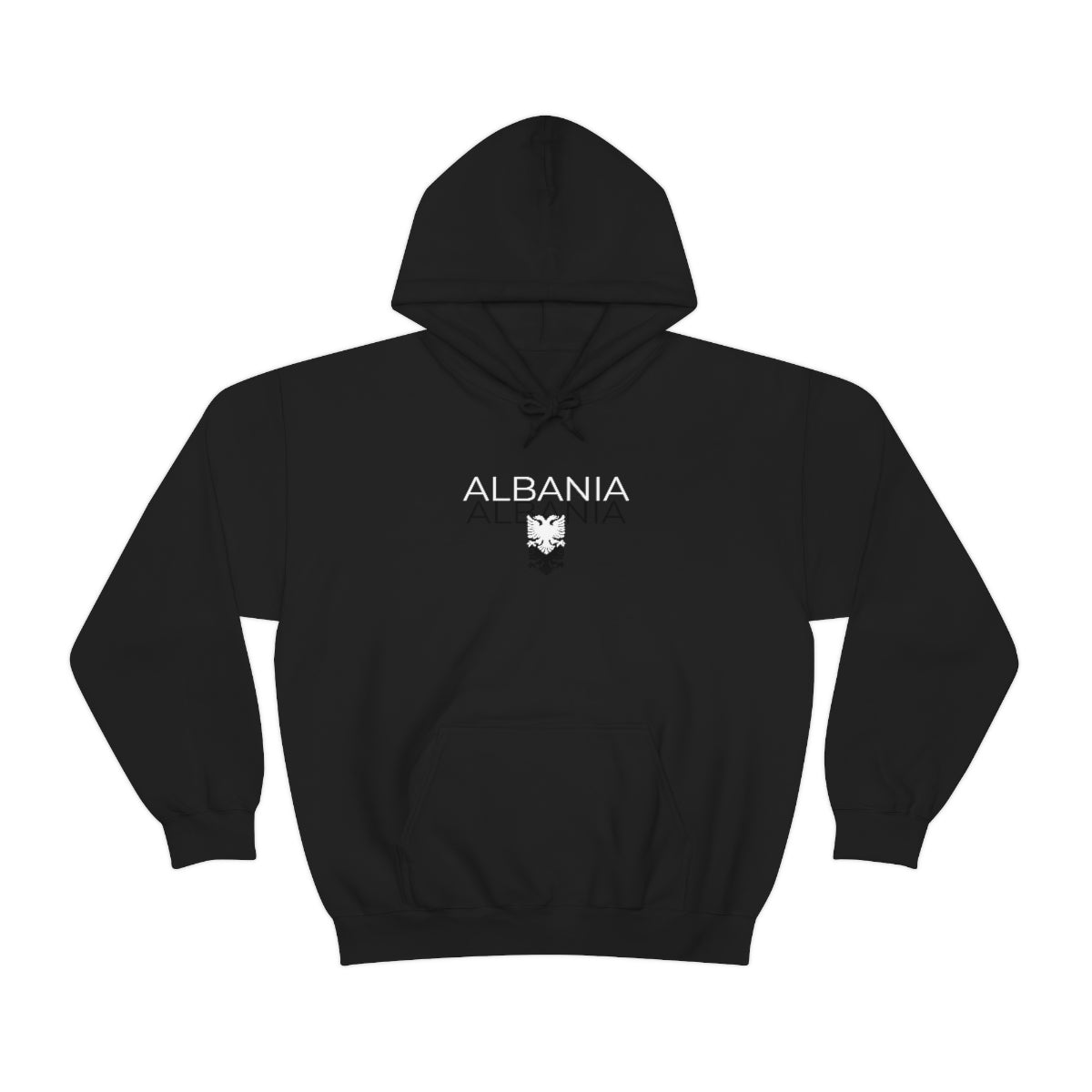 Sweat à Capuche Albania Style Rétro Vintage - Idéal Cadeau Albanie