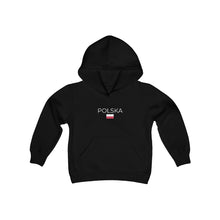 Load image into Gallery viewer, Poland Youth Unisex Hoodie | Multiple Colors Available
