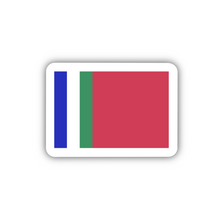 Load image into Gallery viewer, Republic of South Maluku (RSM) Flag, Clear Sticker
