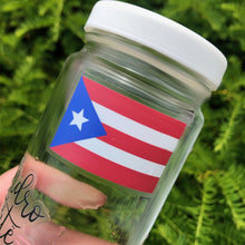 Load image into Gallery viewer, Puerto Rico Flag, Clear Sticker, 2x1.46
