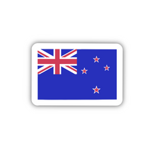 Load image into Gallery viewer, PRE-ORDER New Zealand Flag, Clear Sticker
