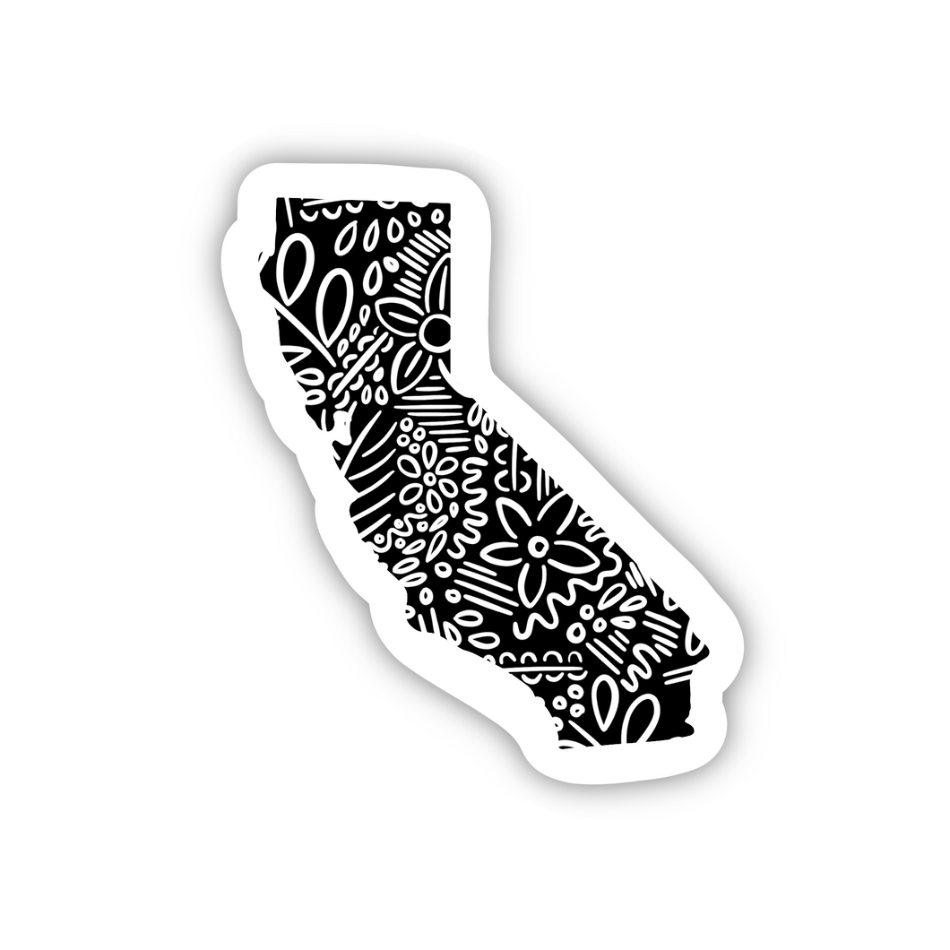 PRE-ORDER: California State Sticker, 2”