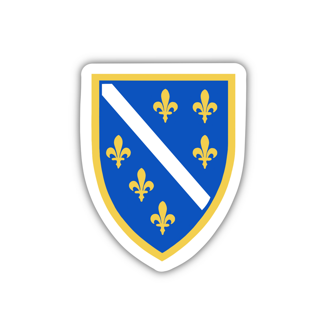 Bosnia Coat of Arms Sticker