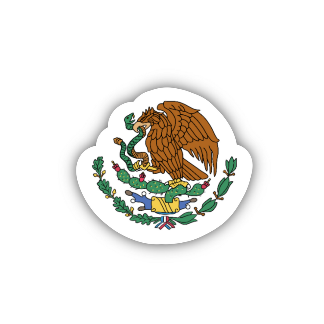 Mexico, Coat of Arms, Sticker, 2” length