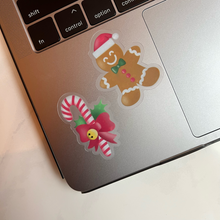 Load image into Gallery viewer, Christmas Clear Sticker Pack (3)
