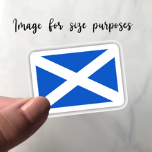 Load image into Gallery viewer, Scotland Flag, Clear Sticker
