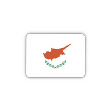 Load image into Gallery viewer, PRE-ORDER CYPRUS Flag, Clear Sticker
